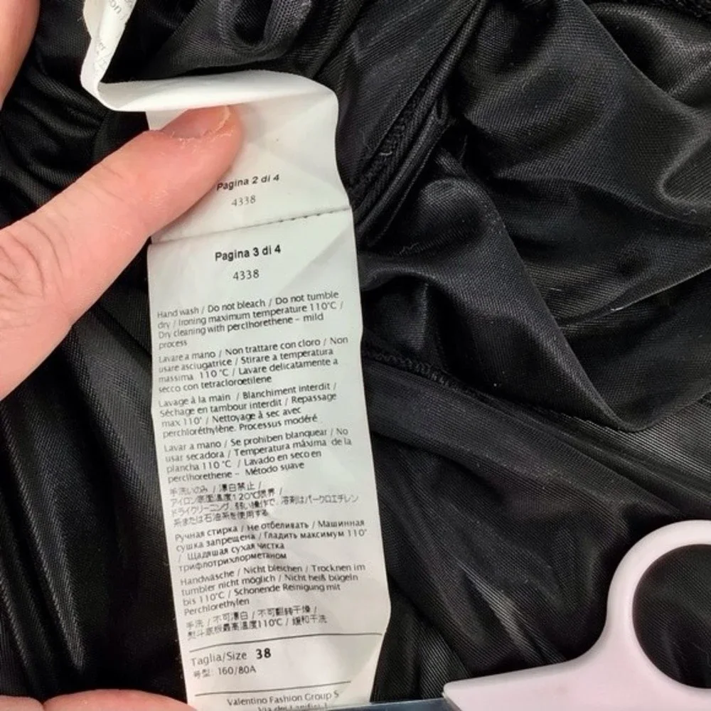 M Missoni Women's Halter Puzzle Stripe Knit Squiggle A Line Dress US Size 2 - Picture 9 of 16